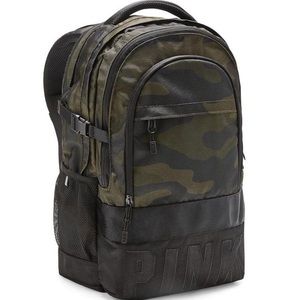 PINK Victoria’s Secret camo collegiate backpack